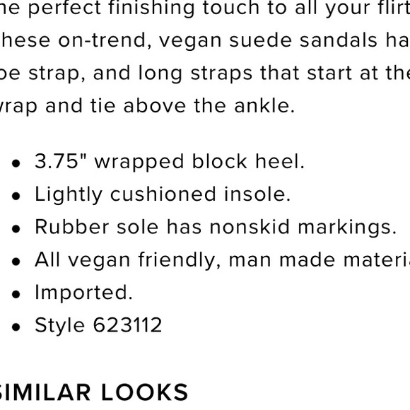 Lace up heels - Picture 4 of 9